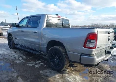 2020 Ram 1500 Big Horn 4X4 5'7 Box из США, поврежденный, VIN 1C6SRFFT7LN234427
